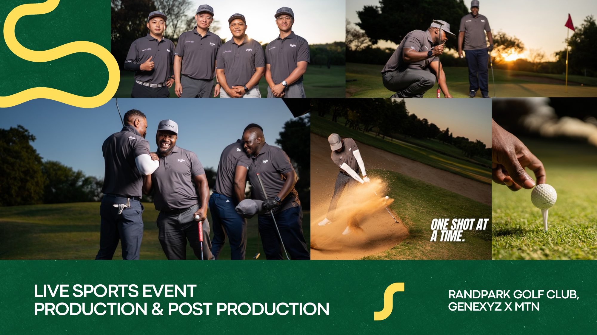 Randpark Golf Club, GenexyZ x MTN — Live Sports Production & Post